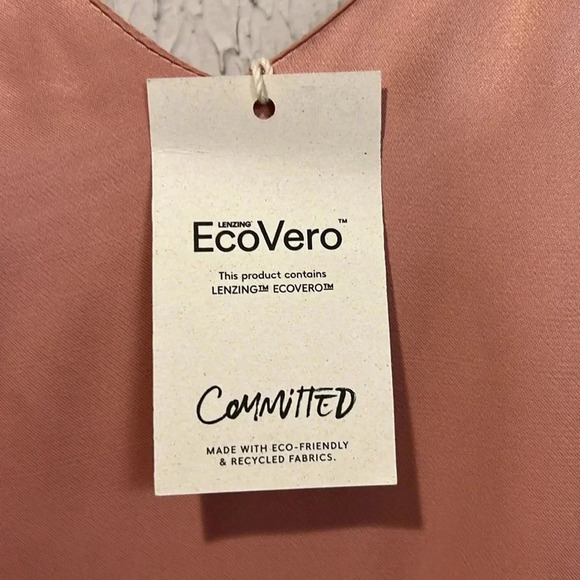 Mango MNG Blush Pink slip dress size small NWT - Picture 12 of 16